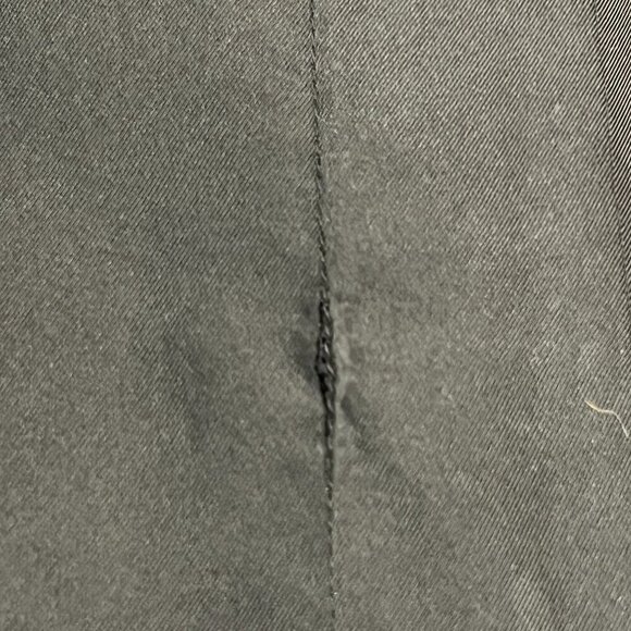 Sandro Paris silk Luxury Pajama Style Shirt Top Button‎ Up Black Medium (READ) - Picture 9 of 9